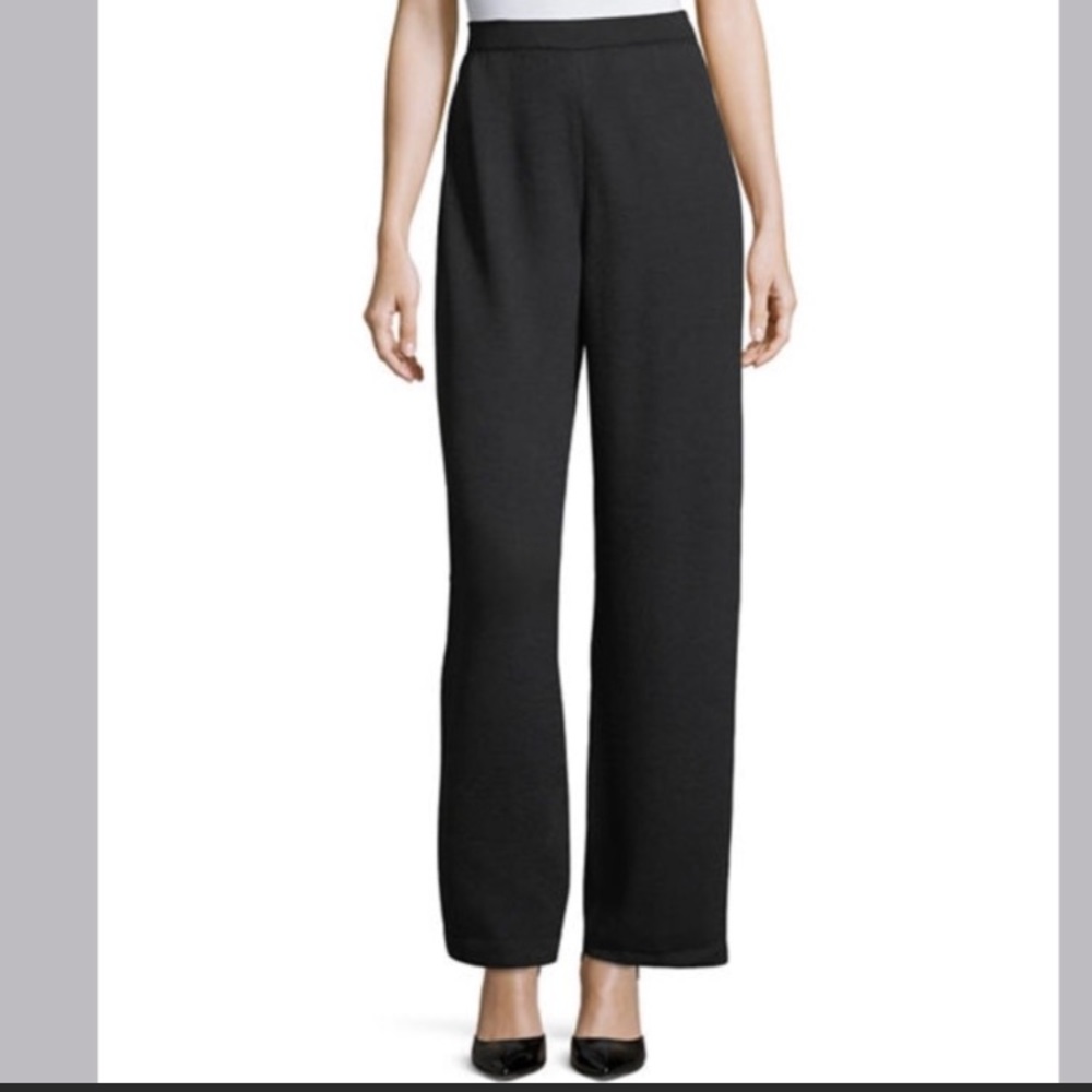 St. John Collect knit black trousers